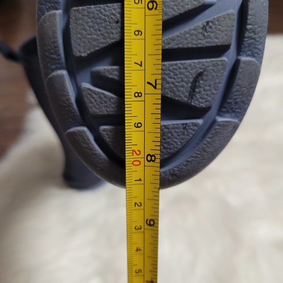 Cat & Jack Kids Rain Boots Navy Blue Rubber Pull On Waterproof Unisex 1 - Picture 7 of 8